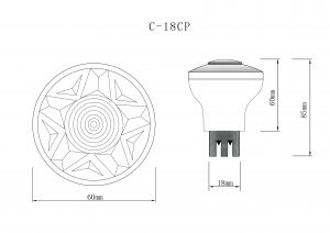 C-18CP led amusement park lamp