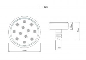 L-16D LED funground lighting