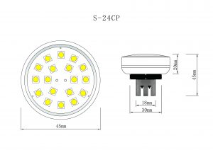 S-24CP E14 24V led Amusement light