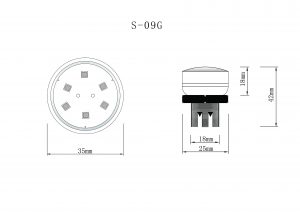 S-09G E14 24v Led Amusement Lamp