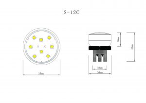 S-12C E10 E14 LED Carousel Lights