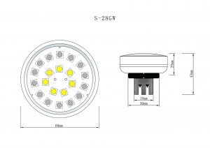 RGBW LED Carousel Light