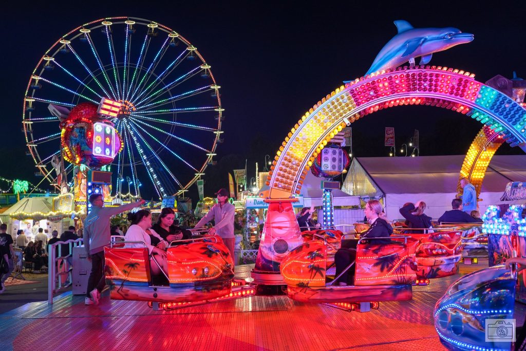 install LED Amusement Rides lights