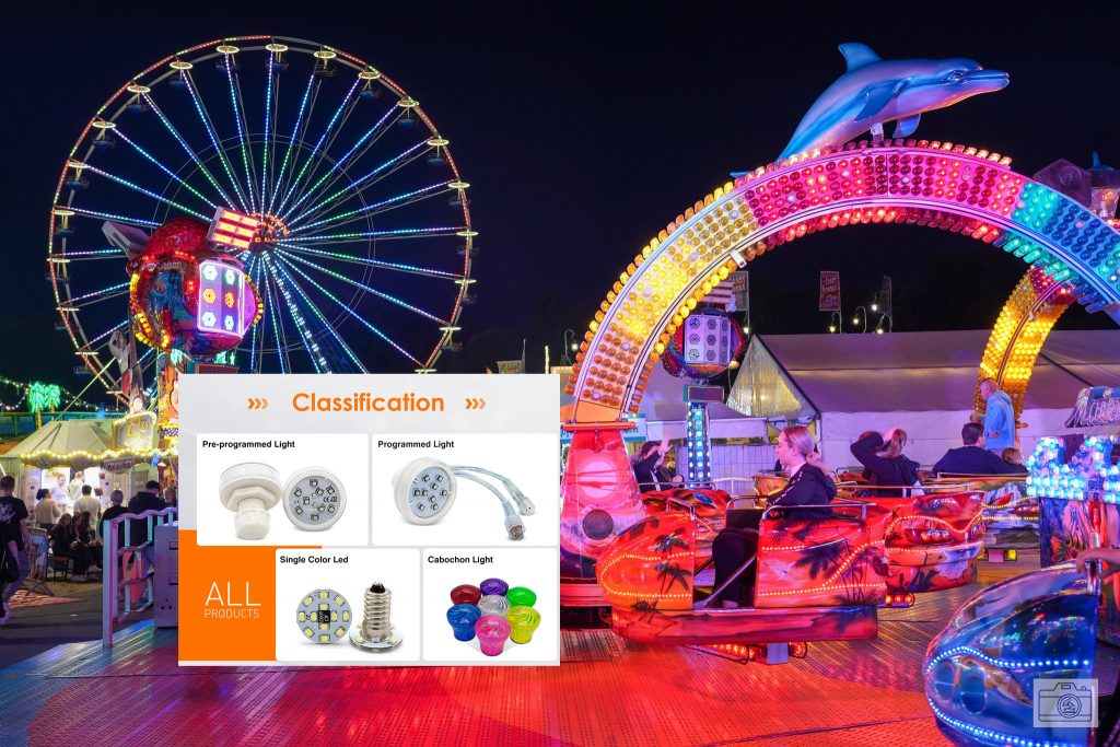 price of amusement equipment lighting