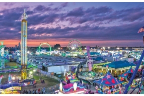 What color temperature should you choose for amusement park lighting?