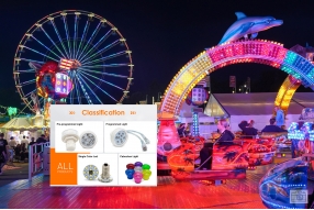 What is the price of amusement equipment lighting?