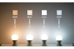 What are the different shades of LED lights?